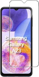 5D Full Glue juodas apsauginis ekrano stikliukas Samsung A235 A23 4G / A236 A23 5G