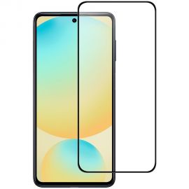 5D Full Glue juodas apsauginis ekrano stikliukas Samsung S731 S25 FE
