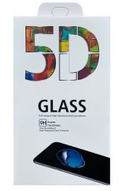 5D Full Glue juodas apsauginis ekrano stikliukas Xiaomi Redmi A7 Pro 4G / 5G