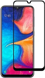 5D juodas apsauginis ekrano stikliukas Samsung Galaxy A202 A20e