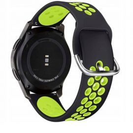 Juoda-žalia apyrankė Samsung Galaxy Watch 3 45mm "Tech-Protect Softband"