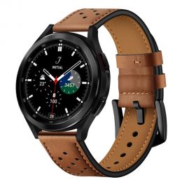 Ruda apyrankė Samsung Galaxy Watch 4 / 5 / 5 Pro / 6 (40 / 42 / 44 / 46mm) "Tech-Protect Leather"