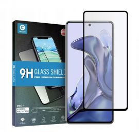 Juodas apsauginis ekrano stiklas Xiaomi Mi 11T 5G / 11T Pro 5G "Mocolo TG+ Full Glue"