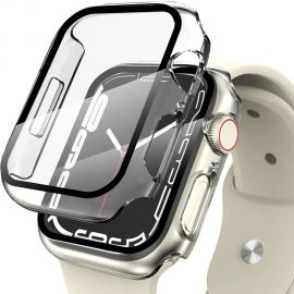 Skaidrus dėklas Apple Watch 7 / 8 / 9 (41mm) "Tech-Protect Defense 360"