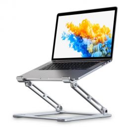 Sidabrinis stovas kompiuteriui "Tech-Protect Prodesk"