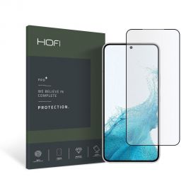 Juodas apsauginis ekrano stikliukas Samsung Galaxy S22 "Hofi Glass Pro+"