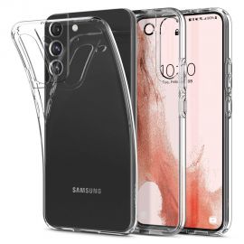 Skaidrus dėklas Samsung Galaxy S22 "Spigen Liquid Crystal"
