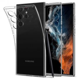 Skaidrus dėklas Samsung Galaxy S22 Ultra "Spigen Liquid Crystal"