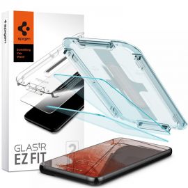Apsauginis ekrano stikliukas Samsung Galaxy S22 "Spigen Glas.Tr Ez Fit" 2vnt