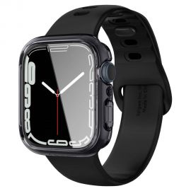 Permatomas dėklas Apple Watch 7 / 8 / 9 (45MM) "Spigen Ultra Hybrid"