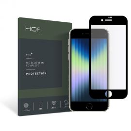 Juodas apsauginis ekrano stikliukas Apple Iphone 7 / 8 / SE 2020 / SE 2022 "Hofi Glass Pro+"