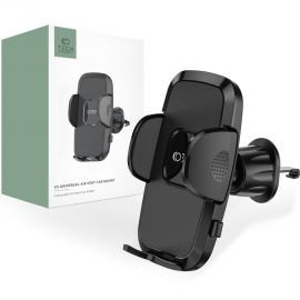 Juodas universalus telefono laikiklis dviračiui "Tech-Protect V3 Vent Car Mount"