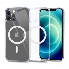 Skaidrus dėklas Apple Iphone 12 Pro Max "Tech-Protect FlexAir Hybrid Magsafe"