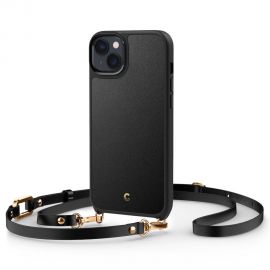 Juodas dėklas Apple Iphone 14 Plus / 15 Plus "Spigen Cyrill Classic Charm"