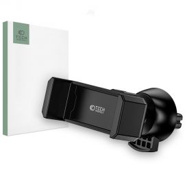 Juodas telefono laikiklis "TECH-PROTECT V3 MINI UNIVERSAL VENT CAR MOUNT"