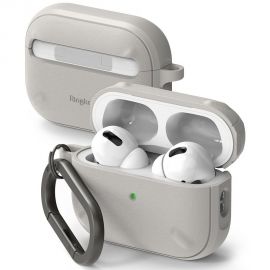 Warm pilkas dėklas Apple Airpods Pro 1 / 2 "Ringke Onyx"