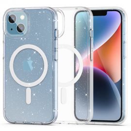 Skaidrus blizgantis dėklas Apple Iphone 13 / 14 "Tech-Protect FlexAir Hybrid"