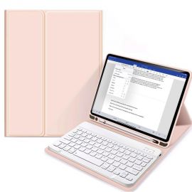 Rausvas dėklas Apple Ipad 10.9 2022 "Tech-Protect SC Pen+Keyboard"