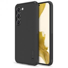 Juodas plastikinis dėklas Samsung Galaxy S23 Plus "Nillkin Frosted Shield"