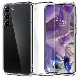 Skaidrus dėklas Samsung Galaxy S23 "Spigen Ultra Hybrid"