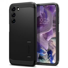 Juodas dėklas Samsung Galaxy S23 "Spigen Touch Armor"