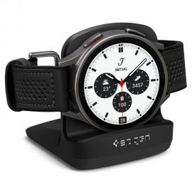 Juodas belaidis pakrovėja Samsung Galaxy Watch 5 / 5 Pro / 6 "Spigen S353"