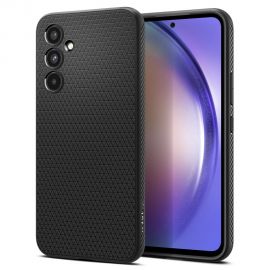 Juodas matinis dėklas Samsung Galaxy A54 5G "Spigen Liquid Air"