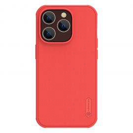 Raudonas plastikinis dėklas Apple Iphone 14 Pro Max "Nillkin Super Frosted Shield"