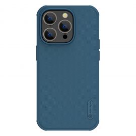 Mėlynas plastikinis dėklas Apple Iphone 14 Pro "Nillkin Frosted Shield Pro Magnetic"