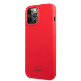Raudonas originalus dėklas Guess 4G Stripe telefonui Apple iPhone 13 Pro Max