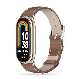 Ruda apyrankė Xiaomi Smart Band 8 / 8 NFC "Tech-Protect Leatherfit"