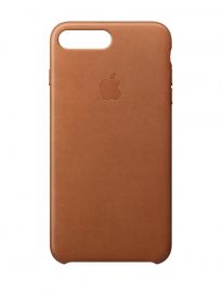Saddle Brown originalus dėklas MQHK2ZE /A Leather Cover telefonui Apple iPhone 7 Plus / 8 Plus