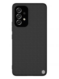 Juodas dėklas Nillkin Textured PRO Hard telefonui Samsung Galaxy A53 5G