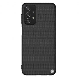 Juodas dėklas Nillkin Textured PRO Hard telefonui Samsung Galaxy A13 4G