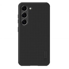 Juodas plastikinis dėklas Samsung Galaxy S23 "Nillkin Frosted Shield Pro Magnetic"