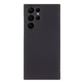 Juodas dėklas Tactical MagForce Aramid telefonui Samsung Galaxy S22 Ultra