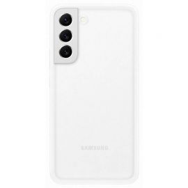 Baltas originalus dėklas EF-MS906CWE Frame Cover telefonui Samsung Galaxy S22 Plus