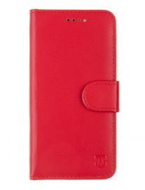 Raudonas atverčiamas dėklas Tactical Field Notes telefonui Xiaomi Redmi Note 12 Pro Plus 5G