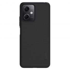 Juodas plastikinis dėklas Xiaomi Redmi Note 12 5G / Poco X5 5G "Nillkin Super Frosted Shield"