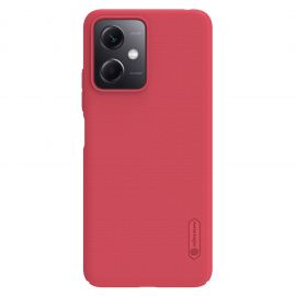 Raudonas plastikinis dėklas Xiaomi Redmi Note 12 5G / Poco X5 5G "Nillkin Super Frosted Shield"