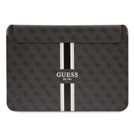 Juodas krepšys kompiuteriui "Guess PU 4G Printed Stripes Computer Sleeve 13/14"
