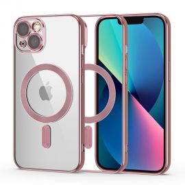 Rausvas dėklas Apple Iphone 13 "Tech-Protect Magshine Magsafe"