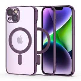 Violetinis dėklas Apple Iphone 14 "Tech-Protect Magshine Magsafe"