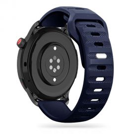 Mėlyna apyrankė Samsung Galaxy Watch 4 / 5 / 5 Pro / 6 ( 40 / 42 / 44 / 45 / 46mm) "TECH-PROTECT ICONBAND LINE"