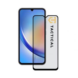 Juodas apsauginis ekrano stikliukas Samsung Galaxy A34 5G "Tactical Glass Shield 5D"