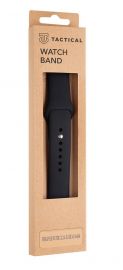 Juoda apyrankė Apple iWatch 1 / 2 / 3 / 4 / 5 / 6 / 7 / 8/ SE (42 / 44 / 45mm) "Tactical 488 Silicone Band"