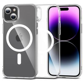 Skaidrus dėklas Apple Iphone 15 "Tech-Protect FlexAir Hybrid Magsafe"