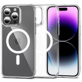 Skaidrus dėklas Apple Iphone 15 Pro Max "Tech-Protect FlexAir Hybrid Magsafe"
