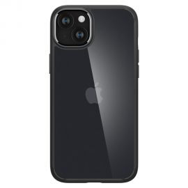 Juodas frost dėklas Apple Iphone 15 "Spigen Ultra Hybrid"