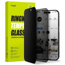 Privatumo apsauginis ekrano stiklas Apple Iphone 15 Pro Max "Ringke Tg Privacy"